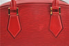 Authentic Louis Vuitton Epi Pont Neuf Hand Bag Purse Red M52057 LV 8158F