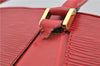 Authentic Louis Vuitton Epi Pont Neuf Hand Bag Purse Red M52057 LV 8158F
