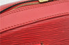 Authentic Louis Vuitton Epi Pont Neuf Hand Bag Purse Red M52057 LV 8158F