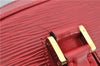Authentic Louis Vuitton Epi Pont Neuf Hand Bag Purse Red M52057 LV 8158F