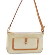 Authentic Louis Vuitton Vernis Mallory Square Shoulder Bag Ivory M91333 LV 8165F