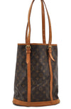 Authentic LOUIS VUITTON Monogram Bucket GM Shoulder Bag M42236 LV 8169C