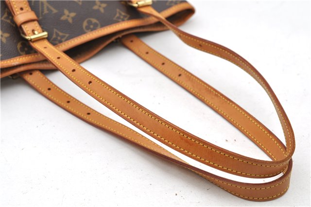 Authentic LOUIS VUITTON Monogram Bucket GM Shoulder Bag M42236 LV 8169C