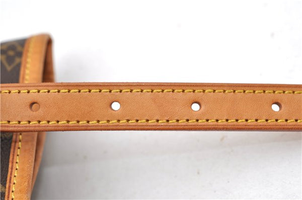 Authentic LOUIS VUITTON Monogram Bucket GM Shoulder Bag M42236 LV 8169C