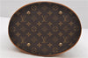 Authentic LOUIS VUITTON Monogram Bucket GM Shoulder Bag M42236 LV 8169C