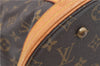Authentic LOUIS VUITTON Monogram Bucket GM Shoulder Bag M42236 LV 8169C