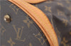 Authentic LOUIS VUITTON Monogram Bucket GM Shoulder Bag M42236 LV 8169C