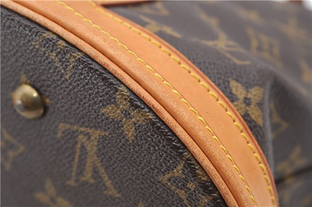 Authentic LOUIS VUITTON Monogram Bucket GM Shoulder Bag M42236 LV 8169C