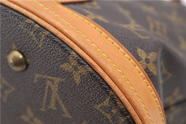 Authentic LOUIS VUITTON Monogram Bucket GM Shoulder Bag M42236 LV 8169C