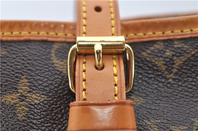 Authentic LOUIS VUITTON Monogram Bucket GM Shoulder Bag M42236 LV 8169C