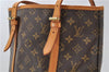 Authentic LOUIS VUITTON Monogram Bucket GM Shoulder Bag M42236 LV 8169C