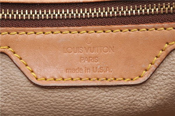 Authentic LOUIS VUITTON Monogram Bucket GM Shoulder Bag M42236 LV 8169C