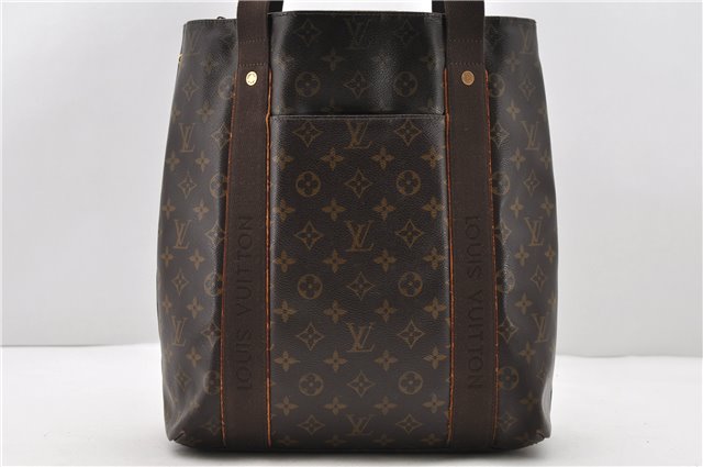 Authentic LOUIS VUITTON Monogram Cabas Beaubourg Tote Bag M53013 LV 8170C