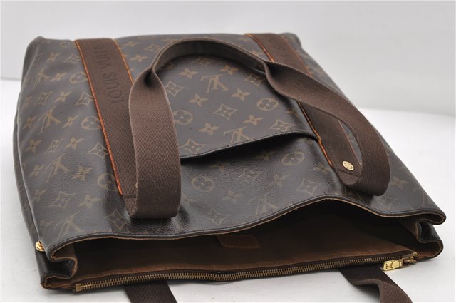 Authentic LOUIS VUITTON Monogram Cabas Beaubourg Tote Bag M53013 LV 8170C