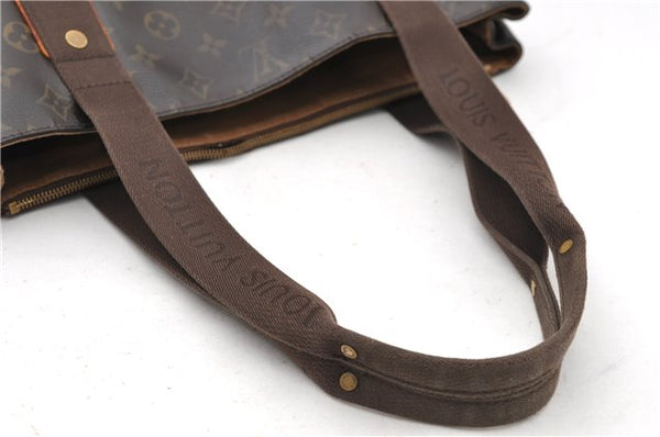 Authentic LOUIS VUITTON Monogram Cabas Beaubourg Tote Bag M53013 LV 8170C