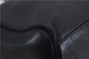 Authentic Salvatore Ferragamo Vara Leather Shoulder Tote Bag Black SF 8170D