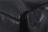 Authentic Salvatore Ferragamo Vara Leather Shoulder Tote Bag Black SF 8170D