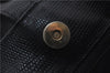Authentic Salvatore Ferragamo Vara Leather Shoulder Tote Bag Black SF 8170D