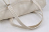 Authentic PRADA Leather Shoulder Hand Bag White 8174D