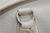 Authentic PRADA Leather Shoulder Hand Bag White 8174D