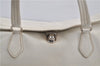 Authentic PRADA Leather Shoulder Hand Bag White 8174D