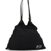 Authentic FENDI Shoulder Tote Bag Purse Jersey Leather Black 8178C