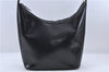 Authentic GUCCI Shoulder Bag Purse Leather 0013814 Black 8180C