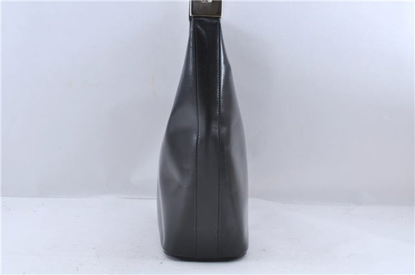 Authentic GUCCI Shoulder Bag Purse Leather 0013814 Black 8180C