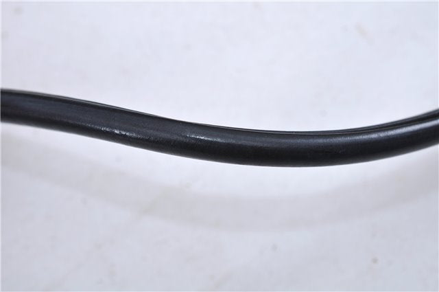 Authentic GUCCI Shoulder Bag Purse Leather 0013814 Black 8180C