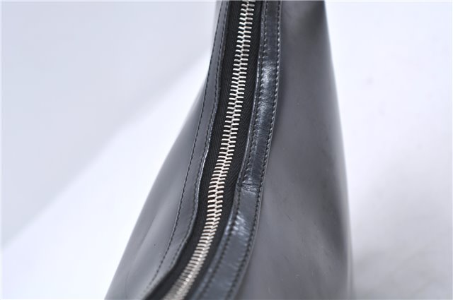 Authentic GUCCI Shoulder Bag Purse Leather 0013814 Black 8180C