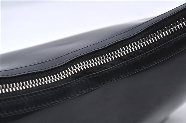 Authentic GUCCI Shoulder Bag Purse Leather 0013814 Black 8180C