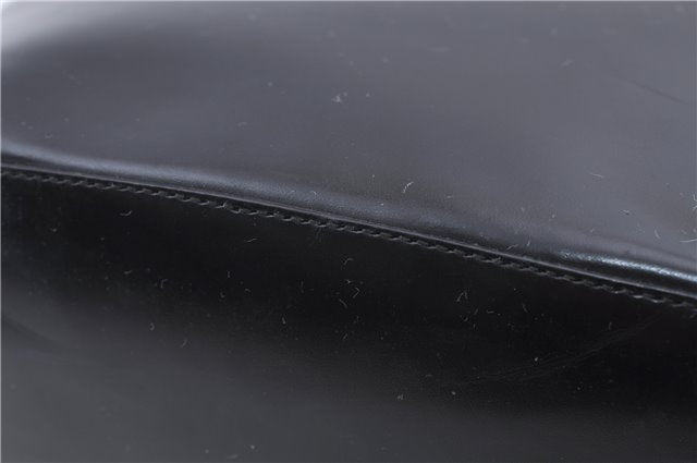 Authentic GUCCI Shoulder Bag Purse Leather 0013814 Black 8180C