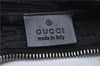 Authentic GUCCI Shoulder Bag Purse Leather 0013814 Black 8180C