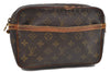 Authentic LOUIS VUITTON Monogram Compiegne 23 Clutch Hand Bag M51847 LV 8181C