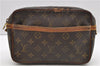 Authentic LOUIS VUITTON Monogram Compiegne 23 Clutch Hand Bag M51847 LV 8181C