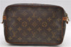 Authentic LOUIS VUITTON Monogram Compiegne 23 Clutch Hand Bag M51847 LV 8181C
