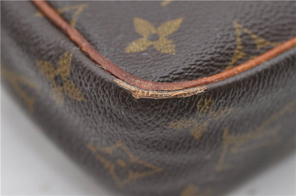 Authentic LOUIS VUITTON Monogram Compiegne 23 Clutch Hand Bag M51847 LV 8181C