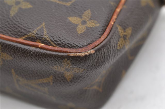 Authentic LOUIS VUITTON Monogram Compiegne 23 Clutch Hand Bag M51847 LV 8181C