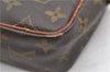 Authentic LOUIS VUITTON Monogram Compiegne 23 Clutch Hand Bag M51847 LV 8181C