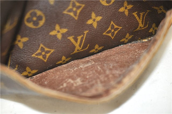 Authentic LOUIS VUITTON Monogram Compiegne 23 Clutch Hand Bag M51847 LV 8181C