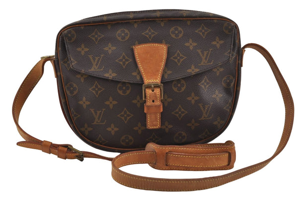 Auth Louis Vuitton Monogram Jeune Fille MM Shoulder Cross Bag M51226 LV 8182D
