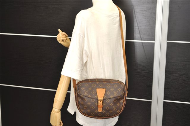 Auth Louis Vuitton Monogram Jeune Fille MM Shoulder Cross Bag M51226 LV 8182D