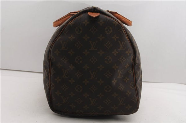Authentic Louis Vuitton Monogram Keepall 55 Travel Boston Bag M41424 LV 8182F