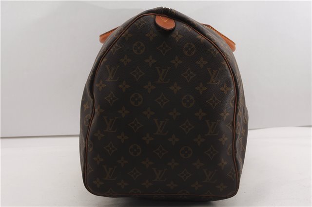 Authentic Louis Vuitton Monogram Keepall 55 Travel Boston Bag M41424 LV 8182F