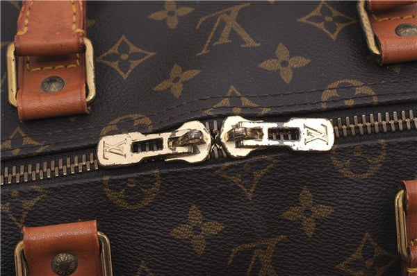 Authentic Louis Vuitton Monogram Keepall 55 Travel Boston Bag M41424 LV 8182F