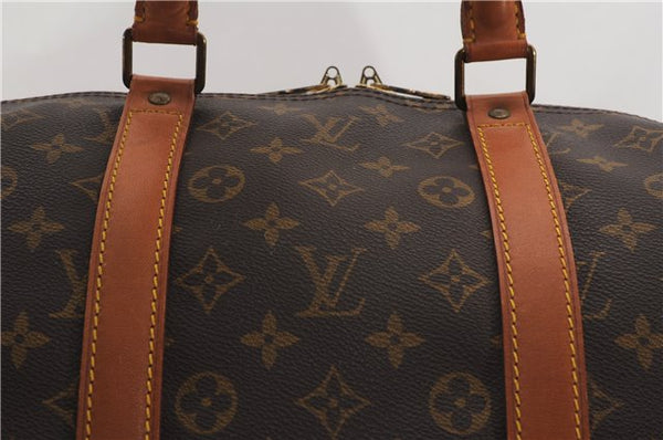 Authentic Louis Vuitton Monogram Keepall 55 Travel Boston Bag M41424 LV 8182F