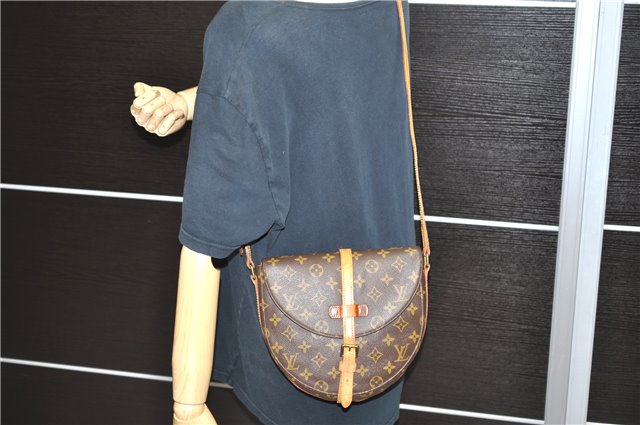 Auth LOUIS VUITTON Monogram Chantilly MM Shoulder Cross Body Bag M51233 LV 8183C