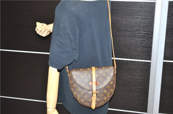 Auth LOUIS VUITTON Monogram Chantilly MM Shoulder Cross Body Bag M51233 LV 8183C