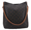 Authentic Louis Vuitton Monogram Looping GM Shoulder Bag M51145 LV 8184D