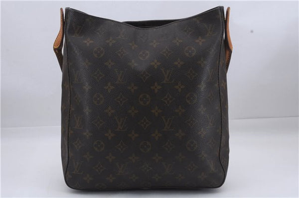 Authentic Louis Vuitton Monogram Looping GM Shoulder Bag M51145 LV 8184D